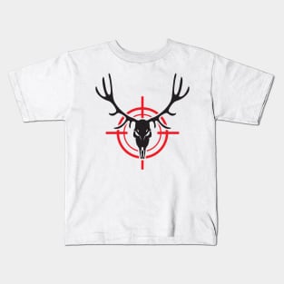 deer skull Kids T-Shirt